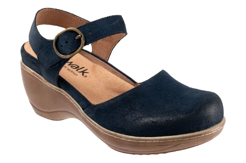 women's grunge combat flats-Mabelle