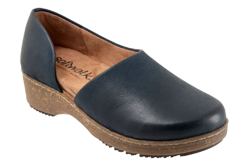 women's silky leather slippers-Addie