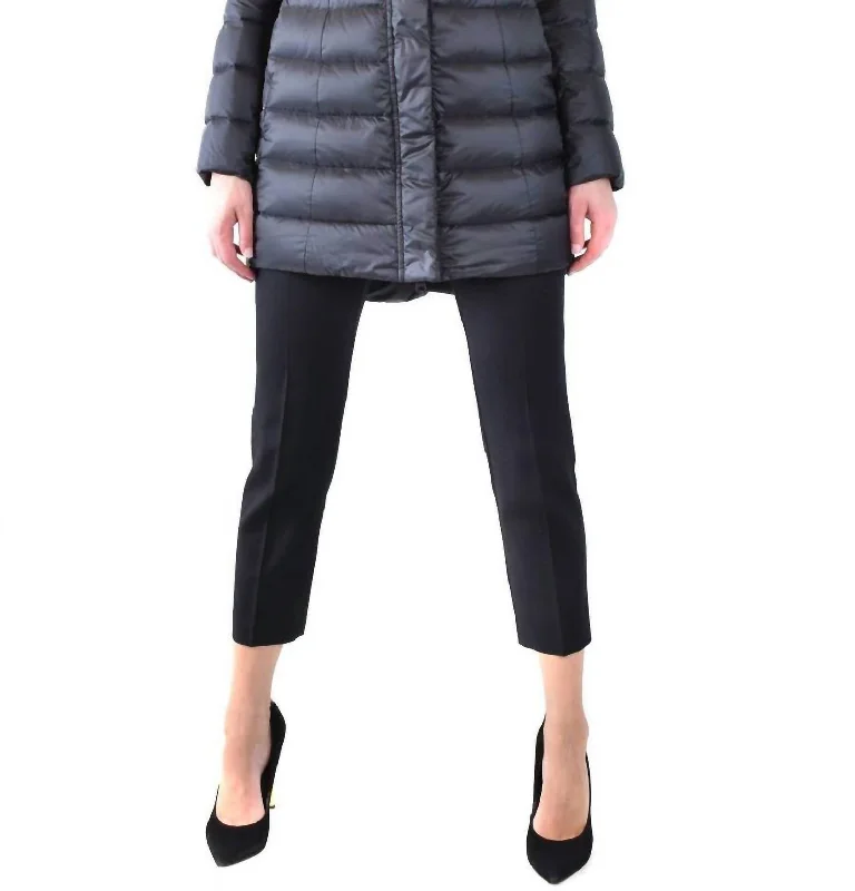 women’s cargo vests-Sobchak Down Jacket In Black