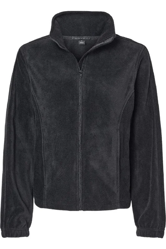 ladies chiffon jackets-Burnside Women´s Polar Fleece Full-Zip Jacket