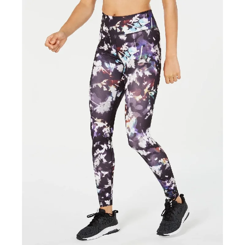 ladies retirement party dresses-Nike Women's One Printed Leggings Charcoal Size Small