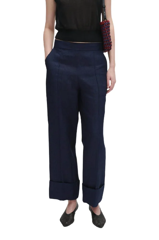 women’s faded jeans-Ilana Pant In Indigo