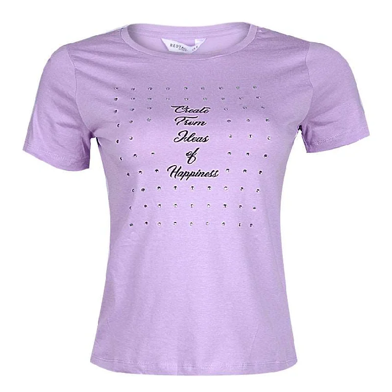 ladies gathered tops-Casual T-Shirts