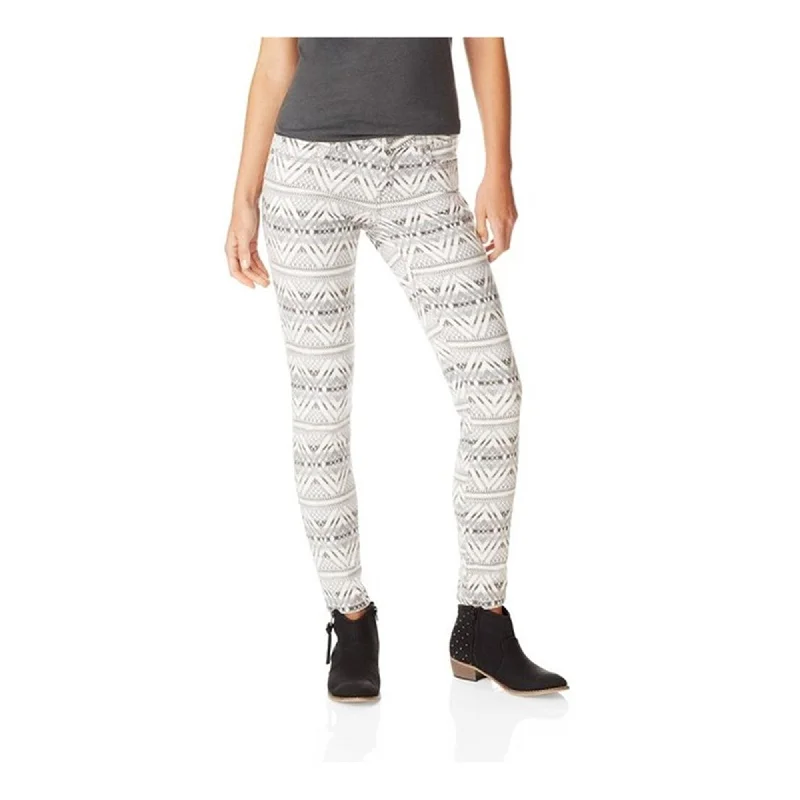 women’s pilates tanks-Aeropostale Womens Lola Print Jegging Skinny Fit Jeans