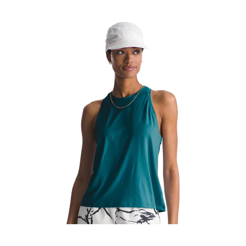 women’s twill pants-The North Face Women's Dune Sky Tank - Blue Moss - ONLINE STORE CREDIT/EXCHANGE ONLY