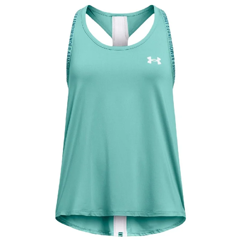 women’s wrap-around tops-Under Armour UA Knockout Tank - Girls