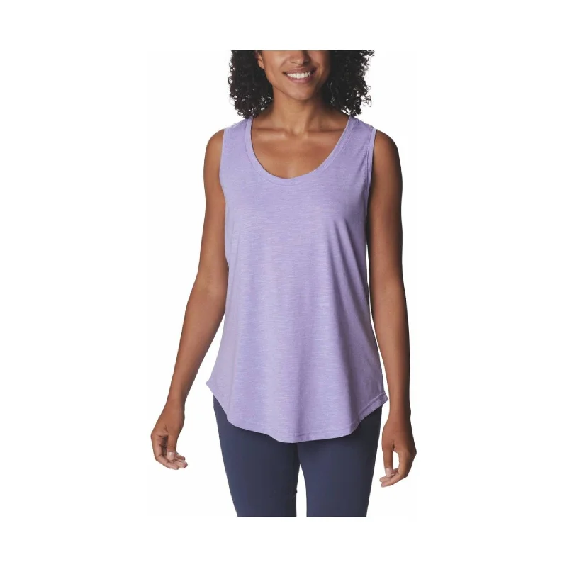 women’s cargo vests-Columbia Women's Cades Cape Tank - Frosted Purple - ONLINE STORE CREDIT/EXCHANGE ONLY