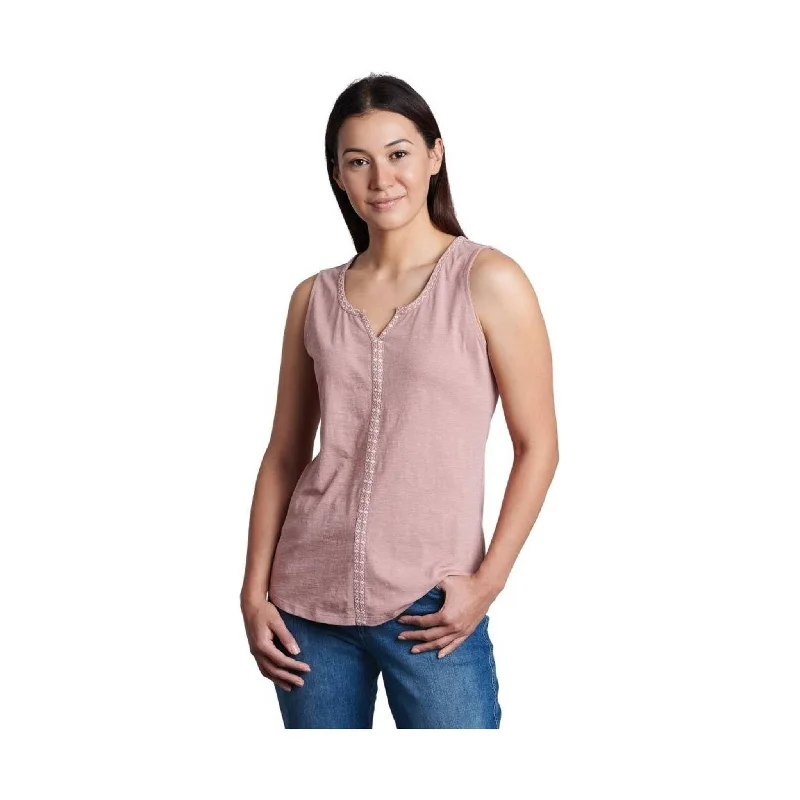 female swim coveralls-Kuhl Women's Shay Tank - Rose Ash