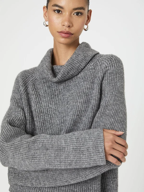 women’s hooded vests-Mersai Turtleneck Sweater