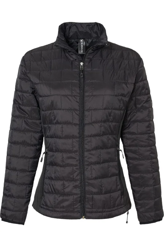 women’s cardio tanks-Burnside Women´s Element Puffer Jacket