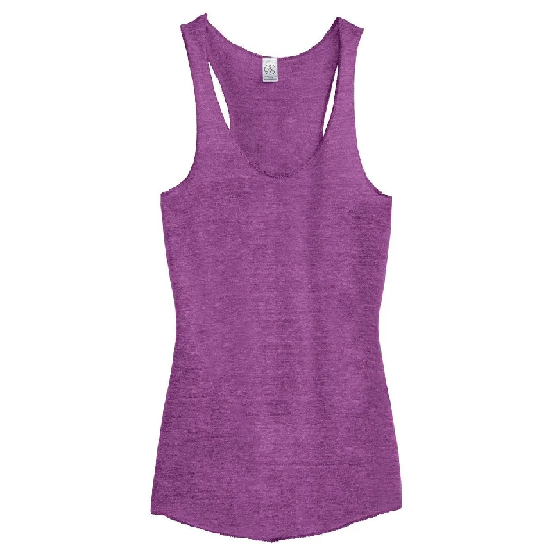 women’s camel jackets-Alternative Women's Eco True Huckleberry Meegs Eco-Jersey Racer Tank