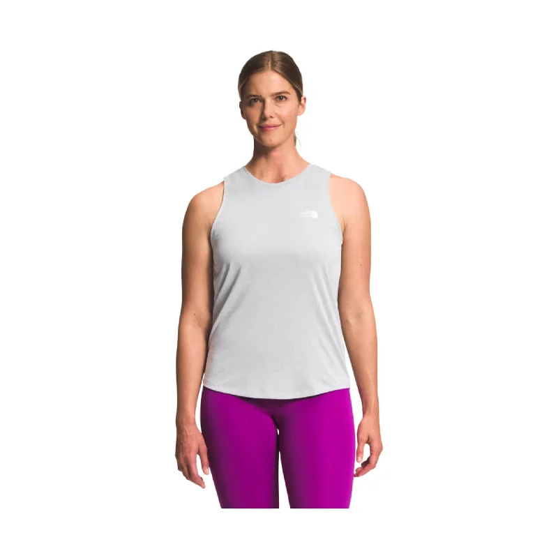 women’s pleated sundresses-The North Face Women's Elevation Tank - TNF Light Grey - ONLINE STORE CREDIT/EXCHANGE ONLY