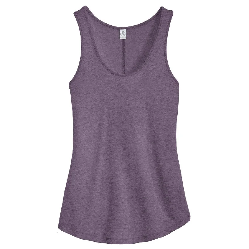 ladies smocked tops-Alternative Women's Vintage Iris Backstage Vintage 50/50 Tank