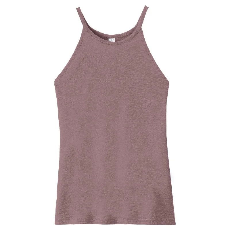 women’s cardio tanks-Alternative Women's Vintage Rose Weathered Slub Sporty Tank