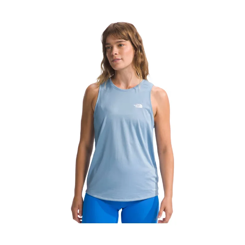 women’s satin sundresses-The North Face Women's Elevation Tank - Steel Blue - ONLINE STORE CREDIT/EXCHANGE ONLY