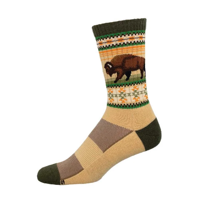 circulation socks with boost-Buffalo Range - Merino Wool