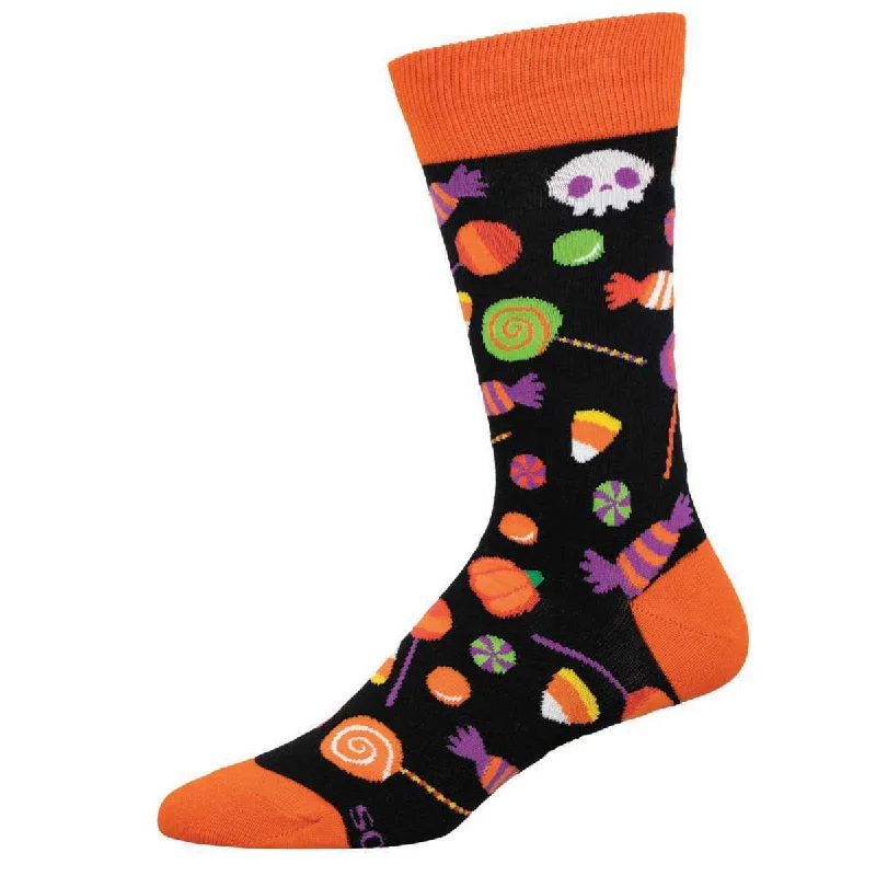 firm socks with structure-Halloween Candy - Cotton Crew