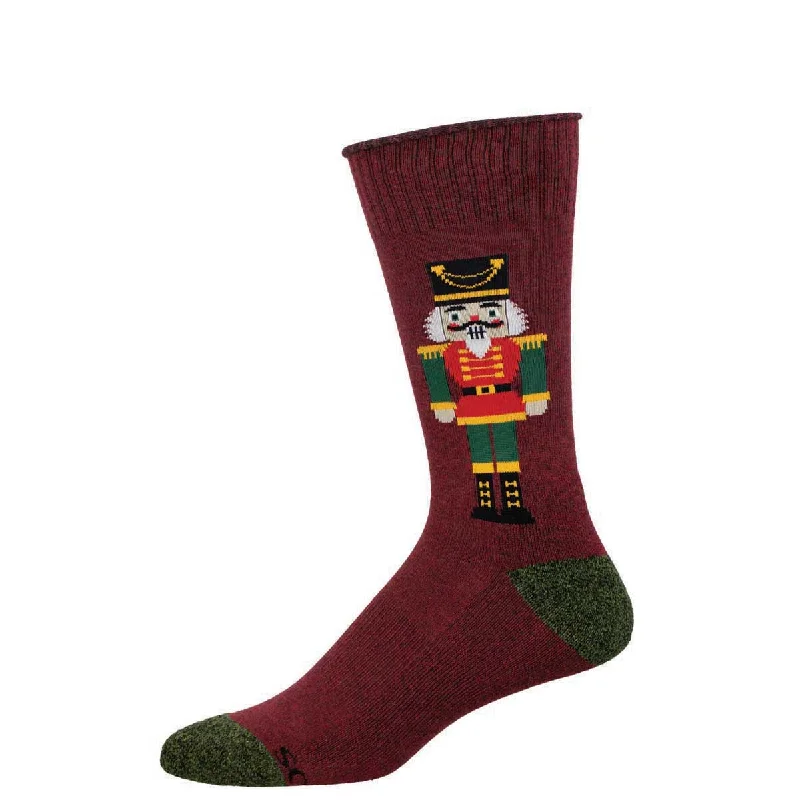 doctor socks with stethoscopes-Limited Edition - Jolly Good Nutcracker - Recycled Cotton