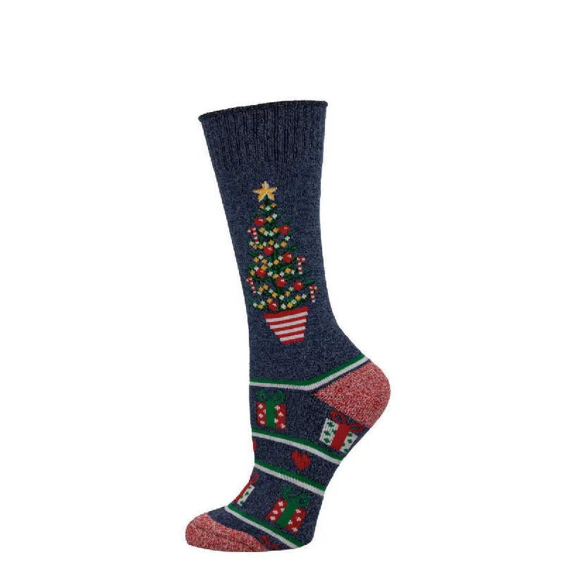 postpartum socks with rest-Limited Edition - Presents Beneath The Tree - Recycled Cotton