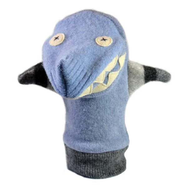 team socks with huddles-Cate & Levi/Shark Puppet | Reclaimed Wool