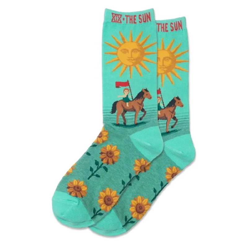 presentation socks with points-The Sun Tarot Sock