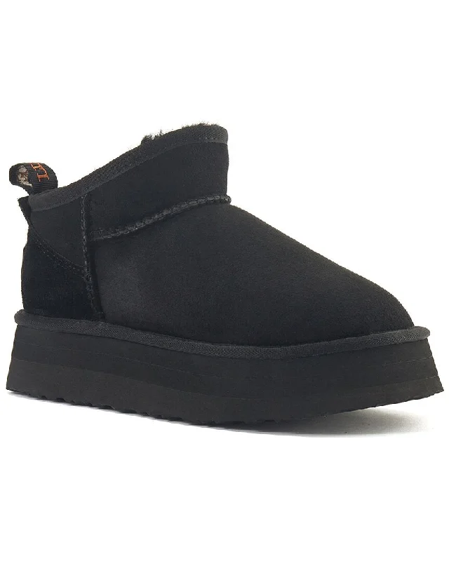 women's breezy summer flats-Australia Luxe Collective Cosy Suede Boot