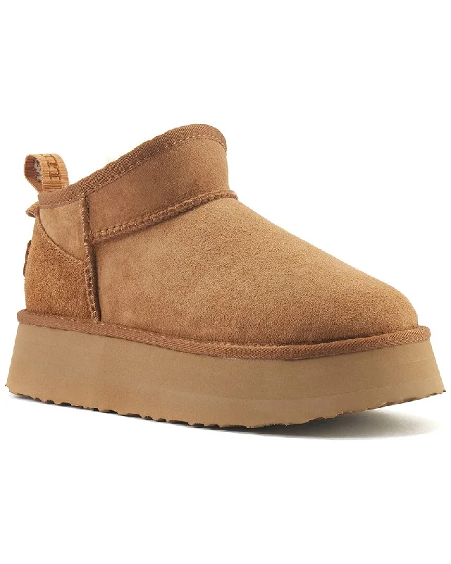 women's sweat-wicking athletic shoes-Australia Luxe Collective Cosy Suede Boot