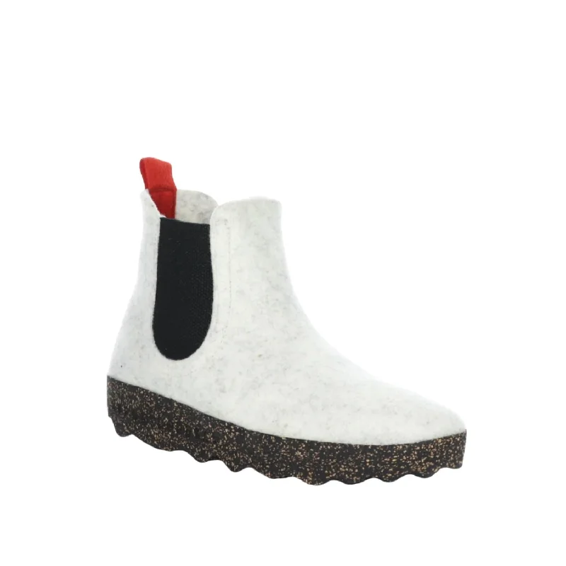 women's artisan hiking heels-Women's Caia Chelsea Boots In Off White