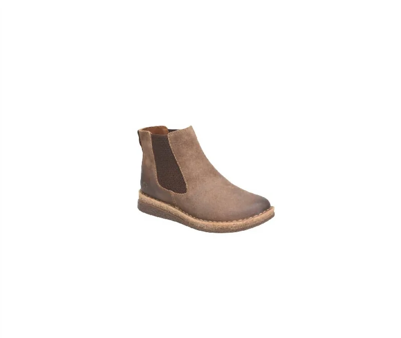 women's all-weather ballet shoes-Women's Faline Fashion Boots In Taupe