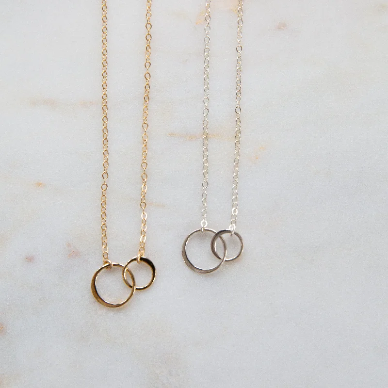 delicate spinel stud necklaces-Unbreakable Bond Necklace