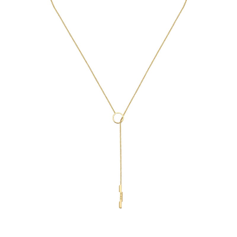 Link To Love Gucci Lariat Necklace