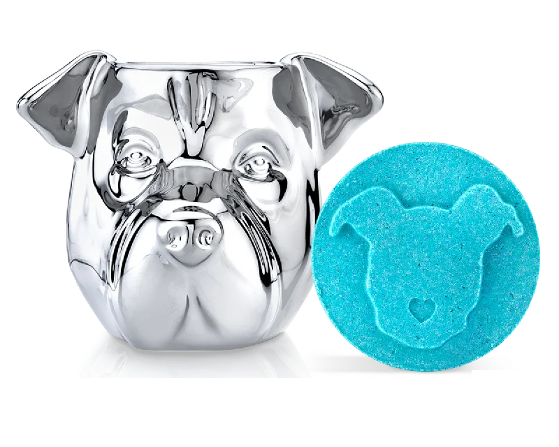 diamond star drop earrings-Pitbull - Furry Friends Collection - Candle and Bath Bomb Set (Without Jewelry)