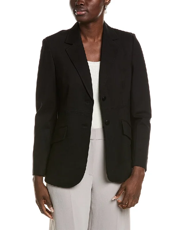 ladies confirmation dresses-Anne Klein Two-Button Jacket