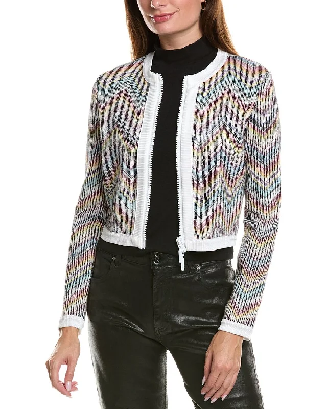 ladies bow-back blouses-Missoni Jacket