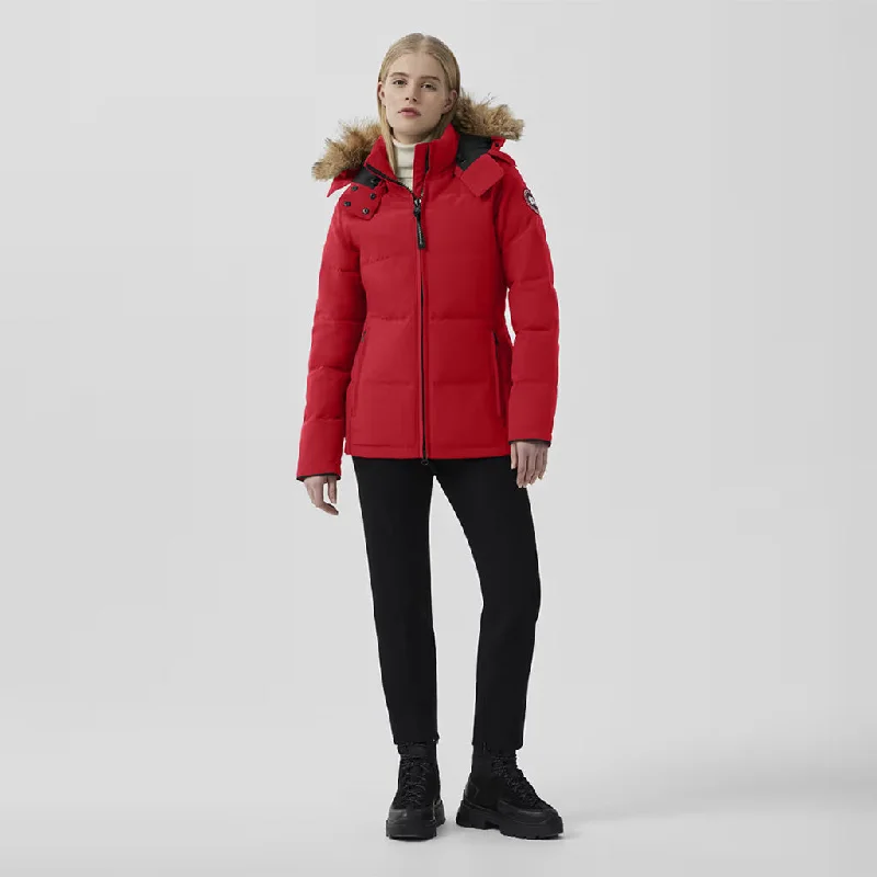 women’s double-breasted vests-Canada Goose Women's Chelsea Parka Heritage