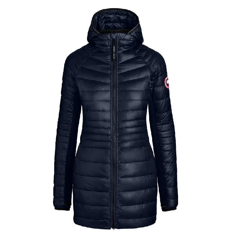 women’s puff-sleeve blouses-Canada Goose Women's Hybridge Lite Hooded Coat