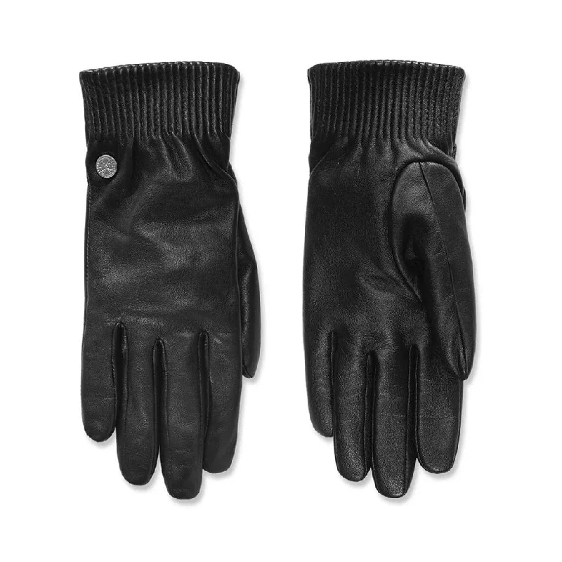 ladies flutter-sleeve tops-Canada Goose Women's Leather Rib Glove