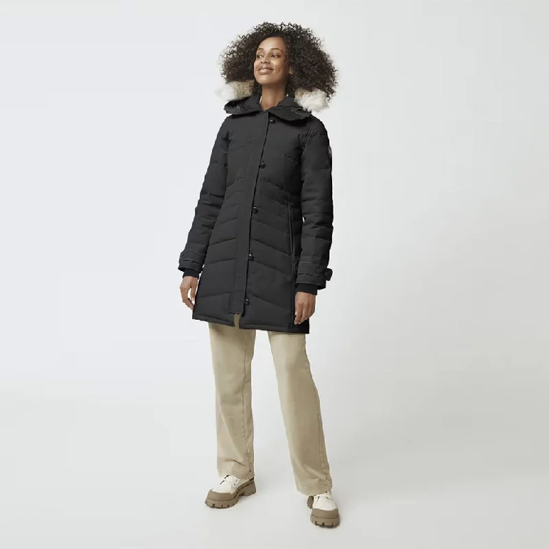 ladies d’Orsay flats-Canada Goose Women's Lorette Parka Black Label Heritage