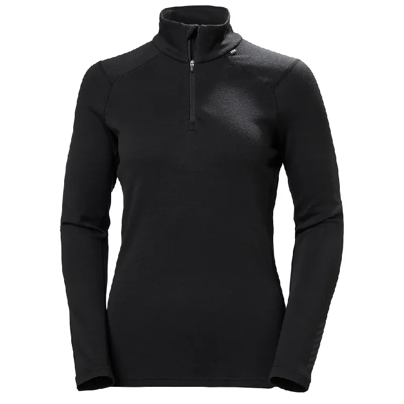 women’s cashmere pullovers-Helly Hansen Women's Lifa Merino Midweight 1/2 Zip