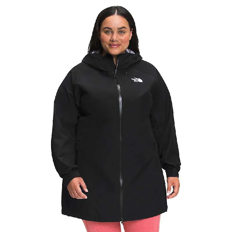 female gathered midi dresses-The North Face Women's Plus Dryzzle Futurelight Parka