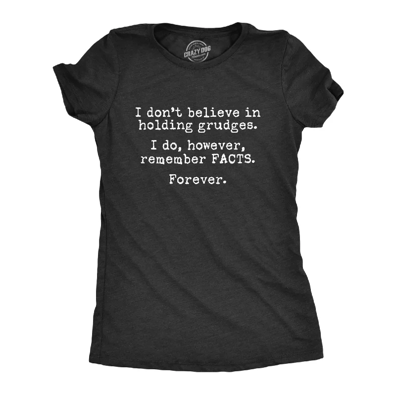 female swim blouses-Womens I Remember Facts Forever Tshirt Funny Sarcastic Novelty Graphic Tee