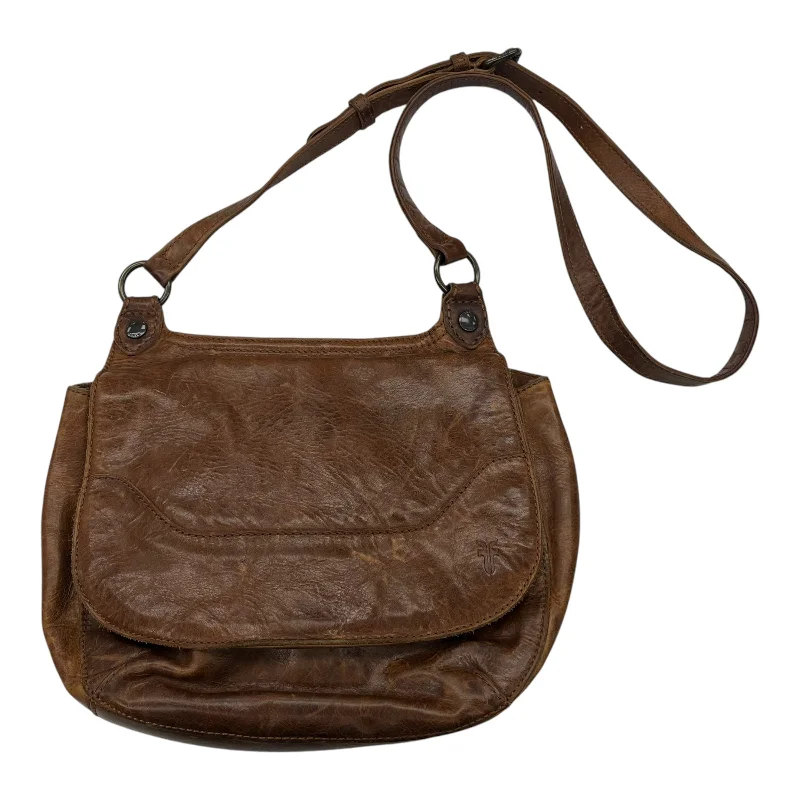 Female stylish handbags-Crossbody Designer By Frye In Brown, Size:Large