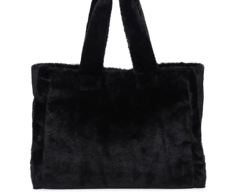 Ladies trendy purses-Melanie Tote Bag In Black