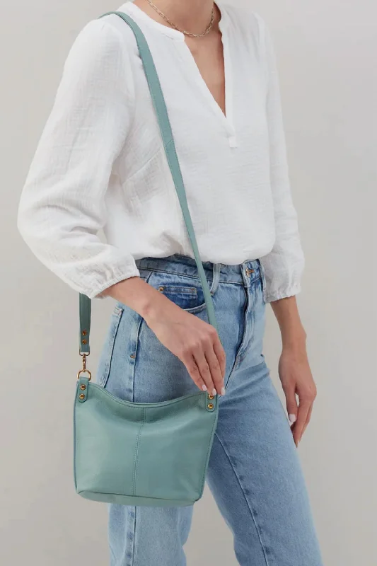 Female elegant satchels-Pier Small Crossbody Bag In Pale Green