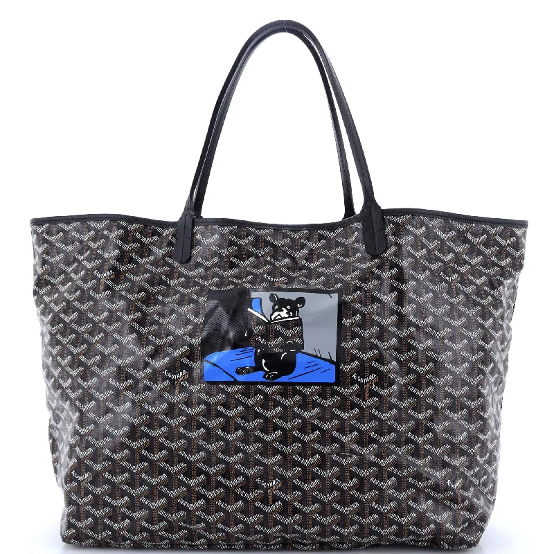 Female durable handbags-Saint Louis Tote Printed Coated Canvas GM