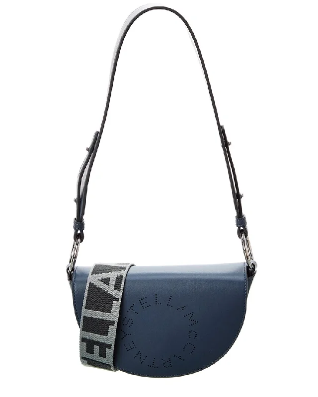 Women's floral clutch bags-Stella McCartney Marlee Mini Logo Crossbody