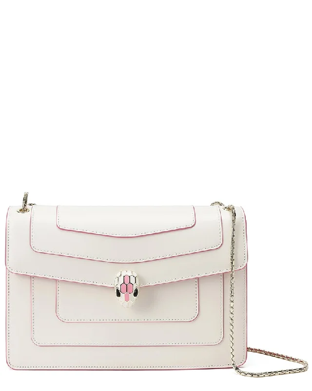 Female trendy purses-Tiffany & Fred Smooth Leather Fold-Over Crossbody