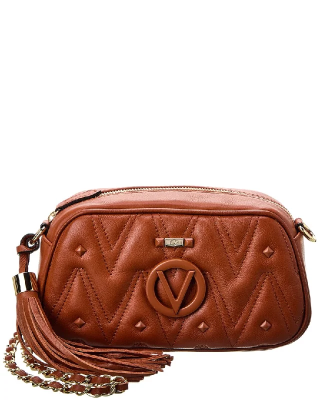 Women's vintage handbags-Valentino by Mario Valentino Bella Diamond Leather Crossbody