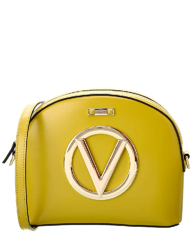 Women's quilted mini backpacks-Valentino by Mario Valentino Diana Forever Leather Crossbody