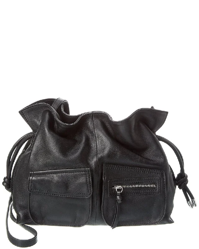 Ladies oversized hobo bags-Walter Baker Easton Leather Crossbody Clutch